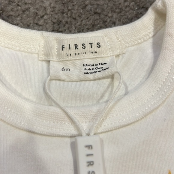 NWT FIRST by Petit Lem Onesie Dress - Picture 2 of 3